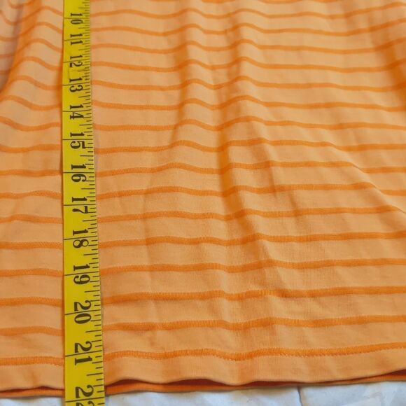 TALBOTS women top size small orange color - Picture 5 of 8
